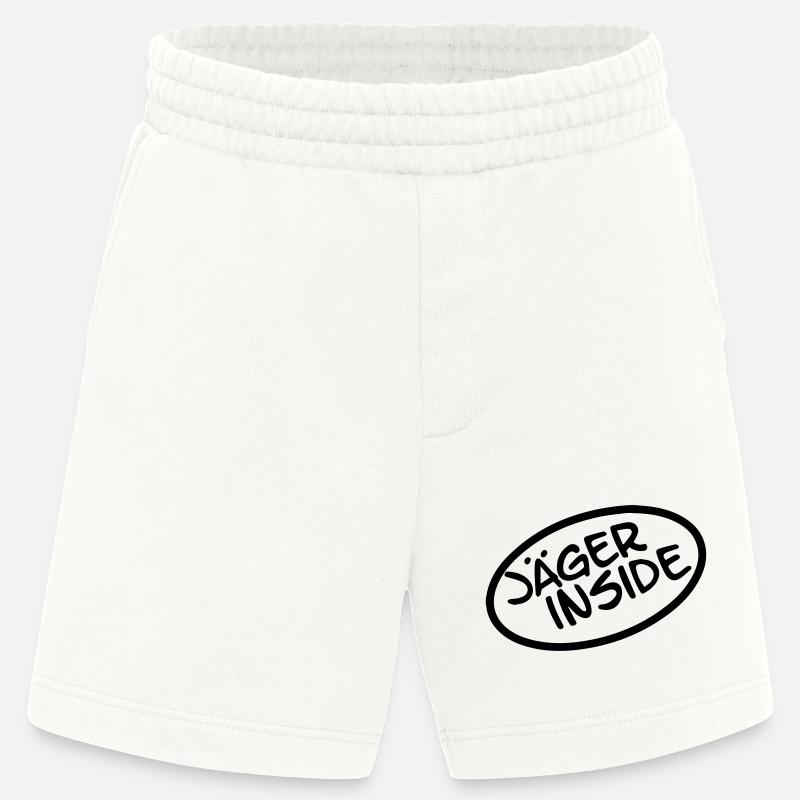 Hunter Inside - Heavyweight Shorts - made by SPREAD  - OFF WHITE