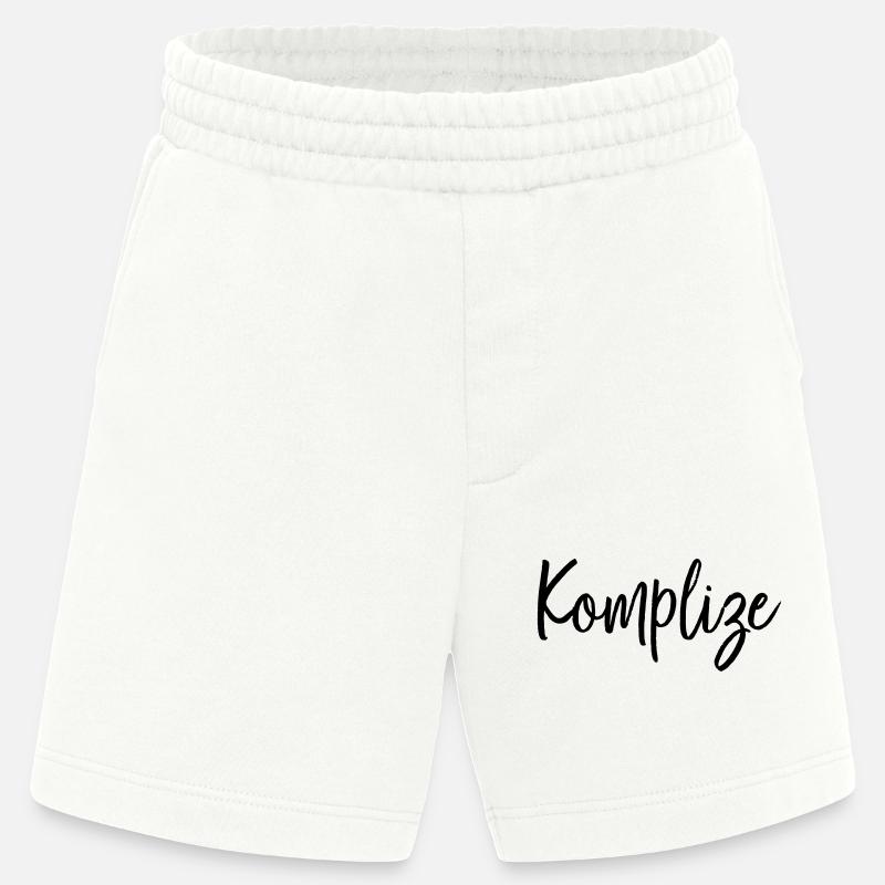 Komplize Freund Partner Geschenk - Heavyweight Shorts - made by SPREAD  - OFF WHITE