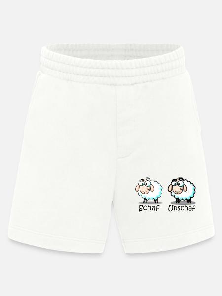sheep - Heavyweight Shorts - made by SPREAD  - OFF WHITE