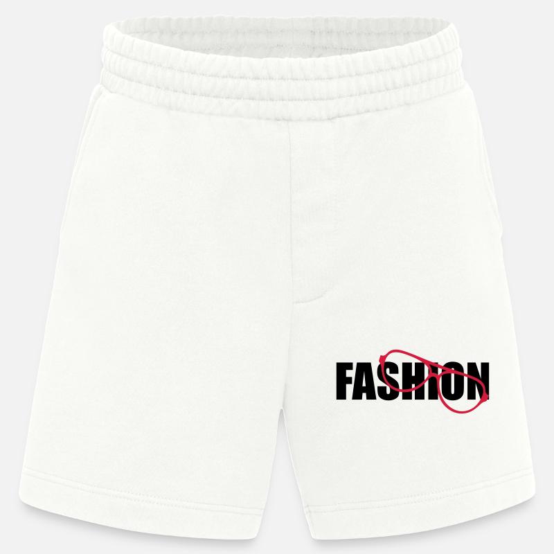 Fashion - Heavyweight Shorts - made by SPREAD  - OFF WHITE