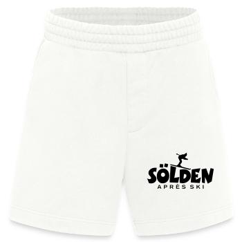 Sölden Après-Ski Skifahrer - Heavyweight Shorts - made by SPREAD  - OFF WHITE - Vorne