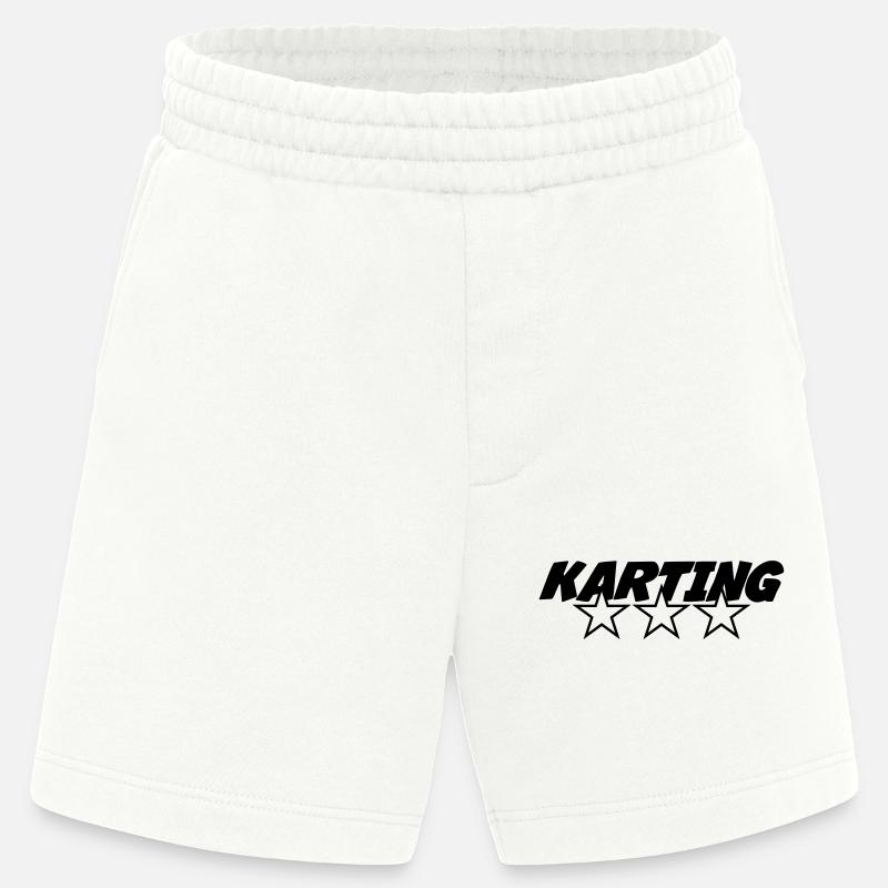 Karting - Heavyweight Shorts - made by SPREAD  - OFF WHITE