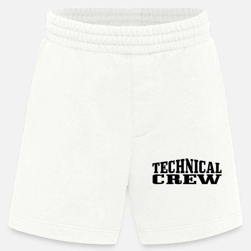 Technical Crew 1 - Heavyweight Shorts - made by SPREAD  - OFF WHITE