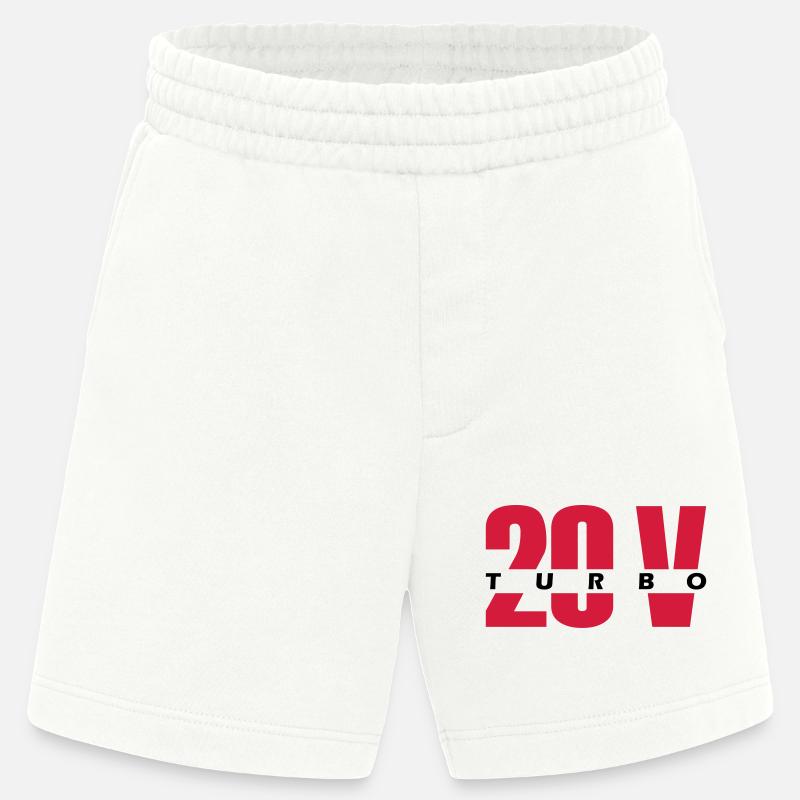 20V turbo - Short bio épais fabriqué en UE - OFF WHITE