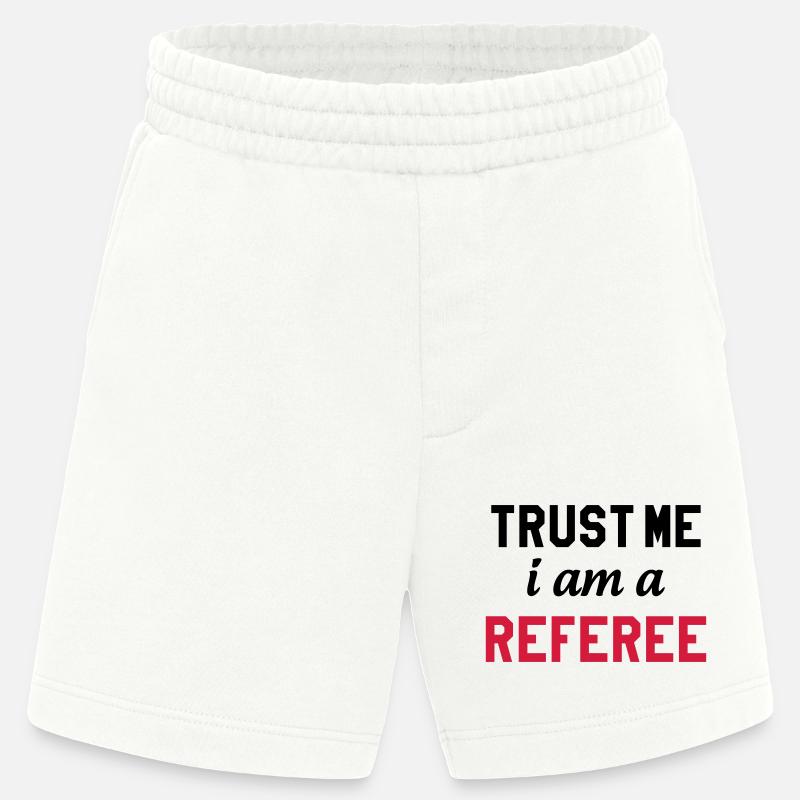 Referee - Schiedsrichter Arbitre - Sport - Match - Heavyweight Shorts - made by SPREAD  - OFF WHITE