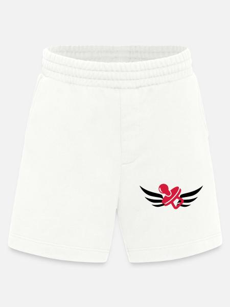 Nourrice / Nounou / Bébé / Enfant - Short bio épais fabriqué en UE - OFF WHITE