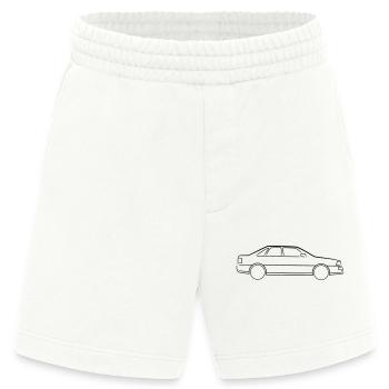 Auto Silhouette - Heavyweight Shorts - made by SPREAD  - OFF WHITE - Vorne