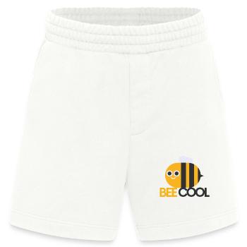 Bee cool - Coole Biene - Heavyweight Shorts - made by SPREAD  - OFF WHITE - Vorne