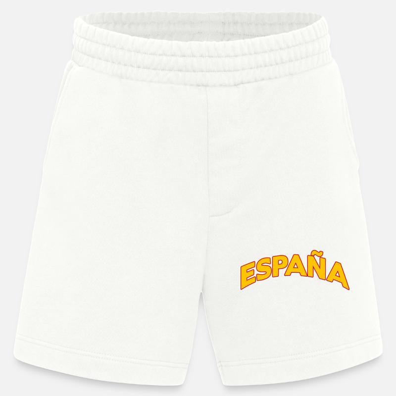 Spanien 5 - Heavyweight Shorts - made by SPREAD  - OFF WHITE