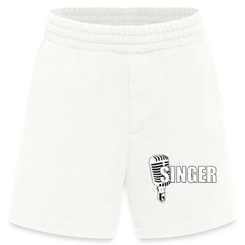 Singer - Music - Heavyweight Shorts - made by SPREAD  - OFF WHITE - Front