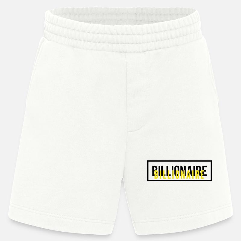 Conception de texte de motivation milliardaire - Short bio épais fabriqué en UE - OFF WHITE