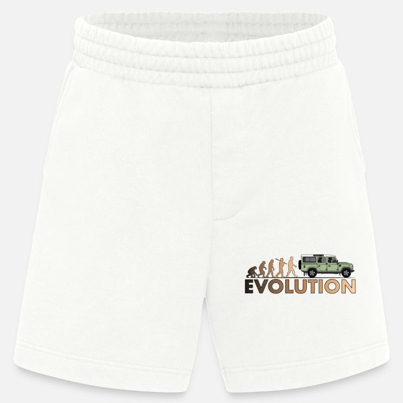 Defender 110 Evolution - Heavyweight Shorts - made by SPREAD  - OFF WHITE