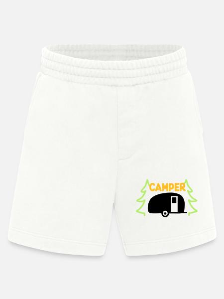 Camper - ready for vacation - Heavyweight Shorts - made by SPREAD  - OFF WHITE