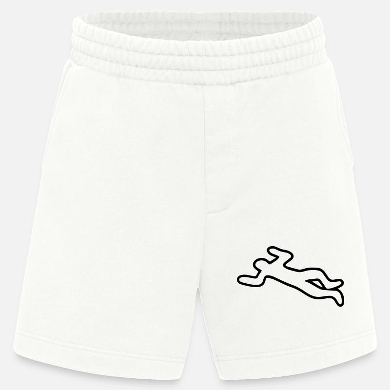 Corpse - Heavyweight Shorts - made by SPREAD  - OFF WHITE
