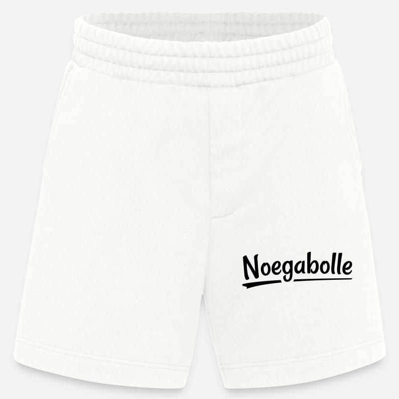 Noegabolle- Antwerp dialect - Heavyweight Shorts - made by SPREAD  - OFF WHITE