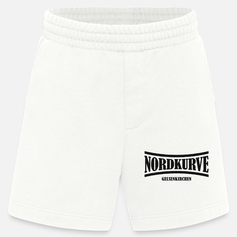 Nordkurve Gelsenkirchen Geschenkidee - Heavyweight Shorts - made by SPREAD  - OFF WHITE