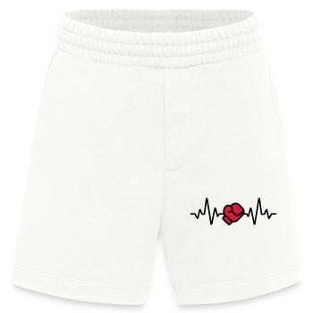 Boxen - Heavyweight Shorts - made by SPREAD  - OFF WHITE - Vorne