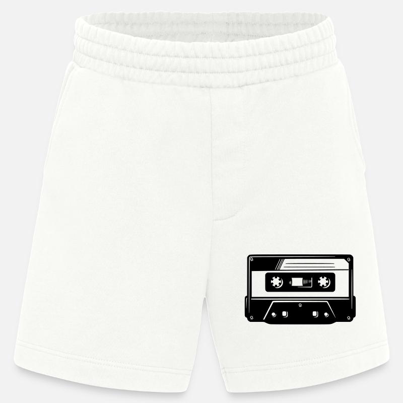 cassette - Short bio épais fabriqué en UE - OFF WHITE