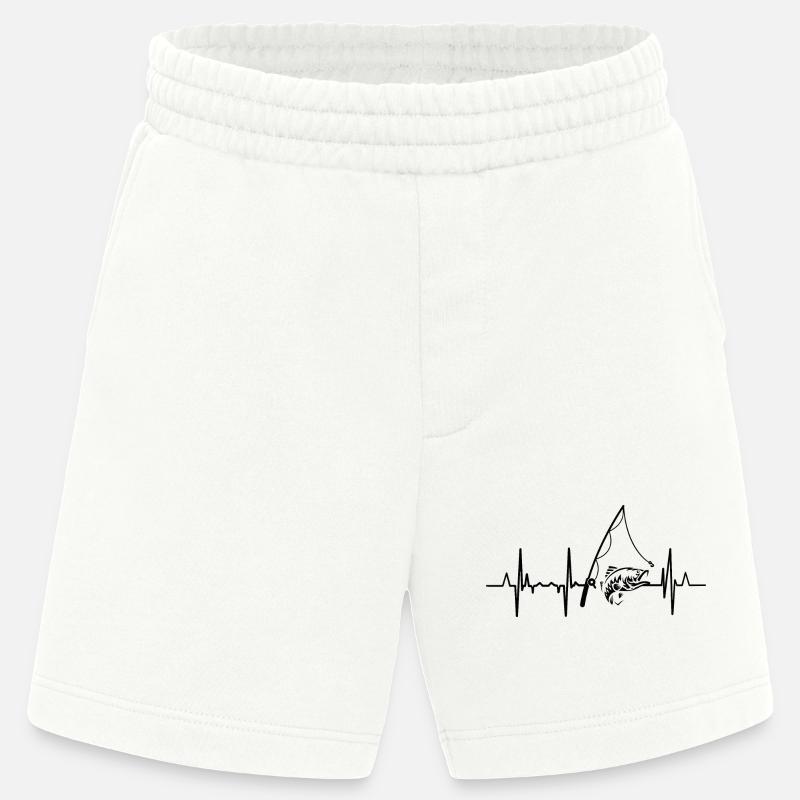 Fischerei Herzlinie - Heavyweight Shorts - made by SPREAD  - OFF WHITE
