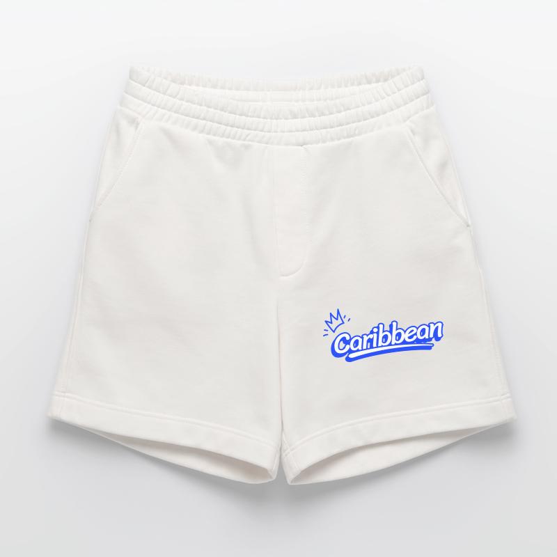 Caribbean in blue Heavyweight Shorts - made by SPREAD 
