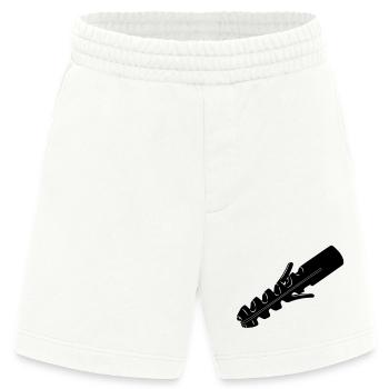 Stecker Wandstecker für Schraube - Heavyweight Shorts - made by SPREAD  - OFF WHITE - Vorne