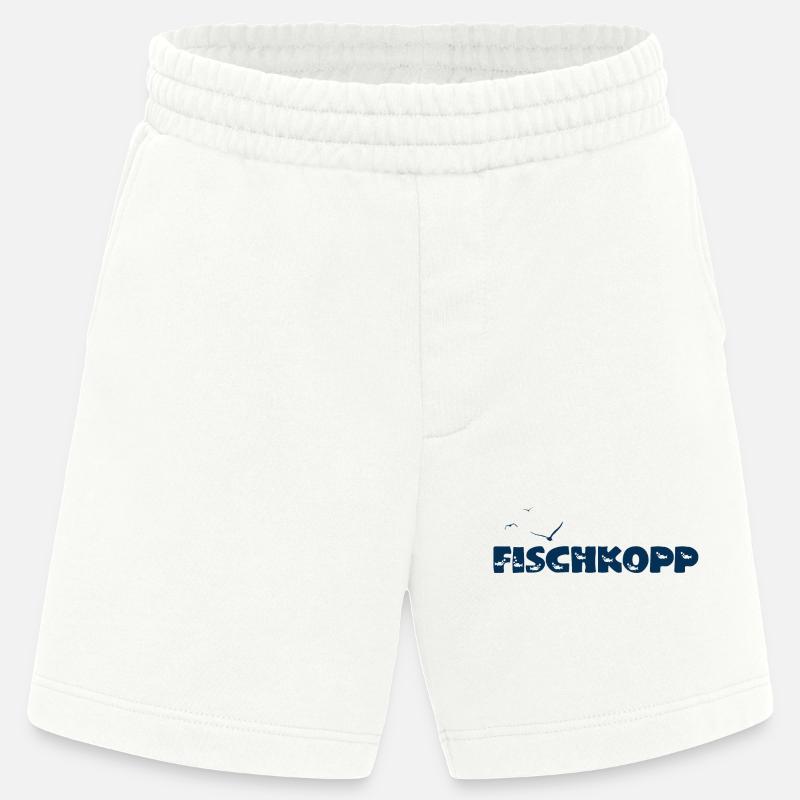 Fischkopp - Heavyweight Shorts - made by SPREAD  - OFF WHITE