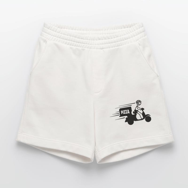 Rollerpaket oder Pizzatext PIZZA Heavyweight Shorts - made by SPREAD 