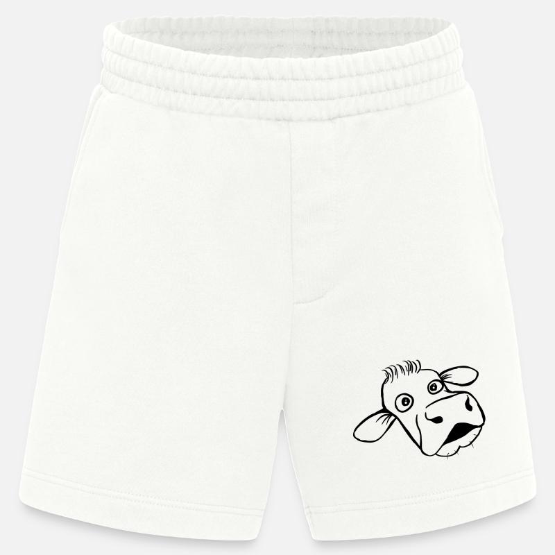 Kuh - Heavyweight Shorts - made by SPREAD - OFF WHITE