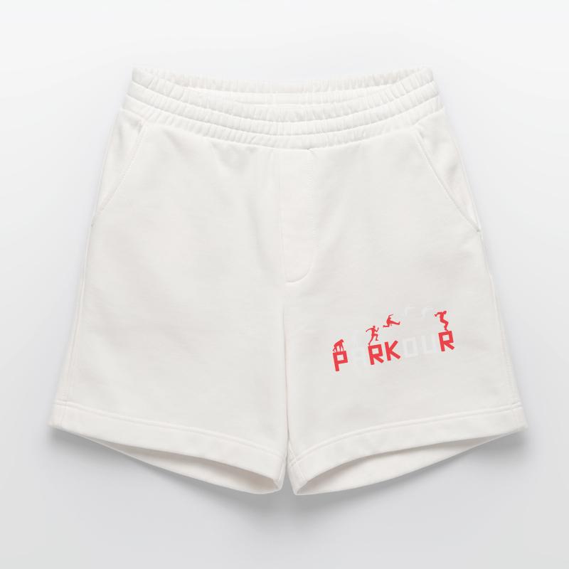 Evolution des Running Sequence Designs Heavyweight Shorts - made by SPREAD 