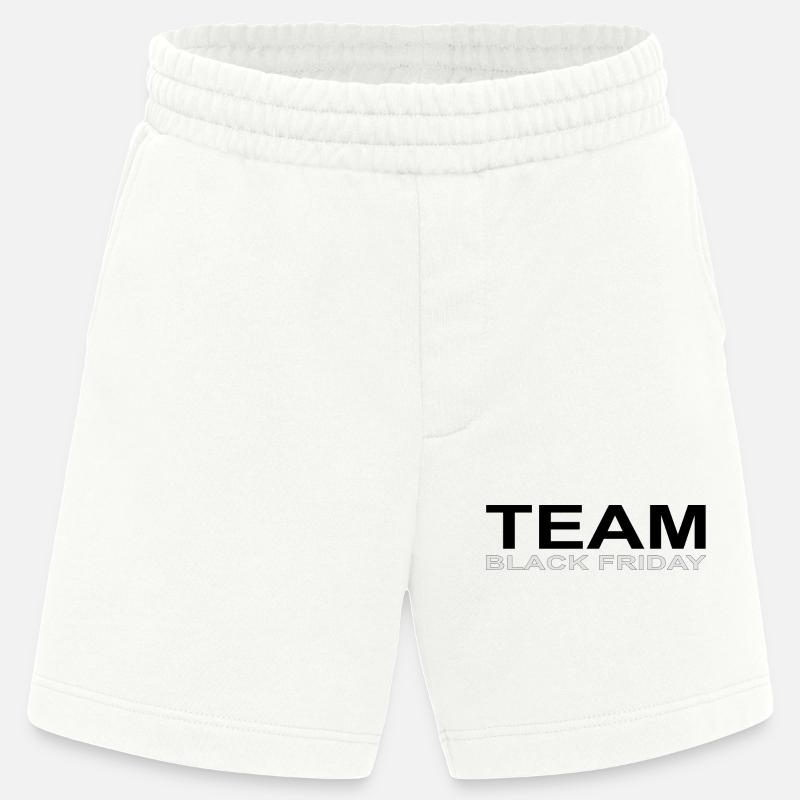 Team Black Friday - Heavyweight Shorts - made by SPREAD - OFF WHITE