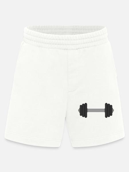 Haltère - Short bio épais fabriqué en UE - OFF WHITE