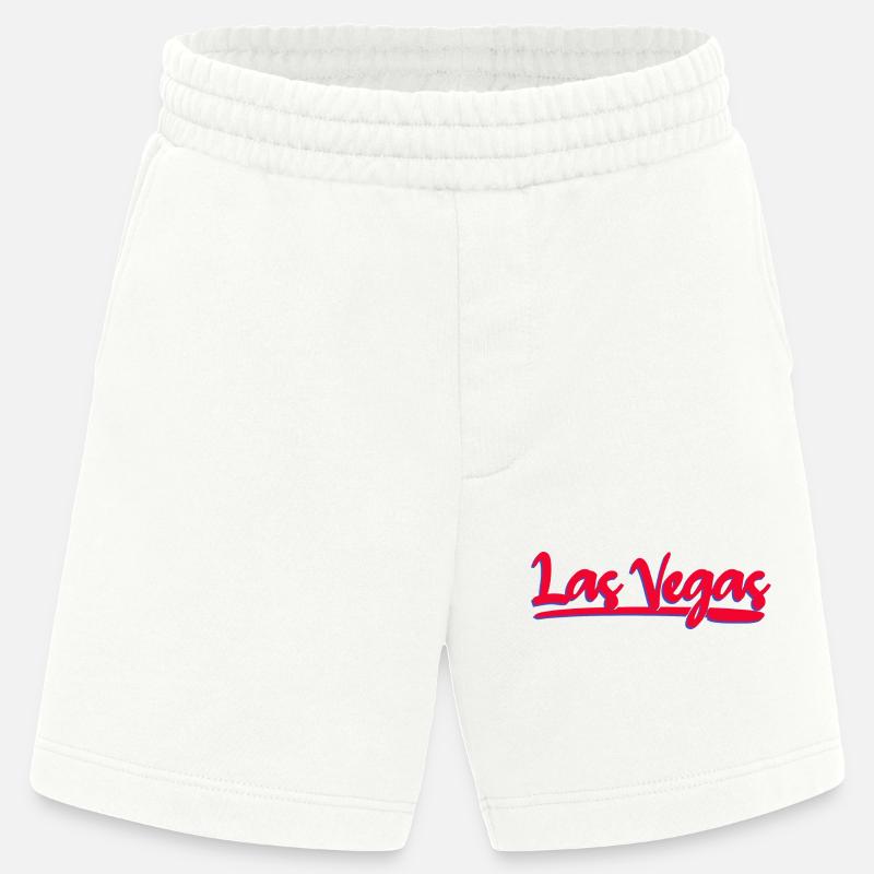 Script néon de Las Vegas - Short bio épais fabriqué en UE - OFF WHITE