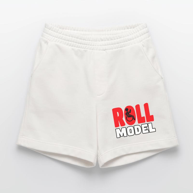 Each wheelchair user is a roll model* Heavyweight Shorts - made by SPREAD 