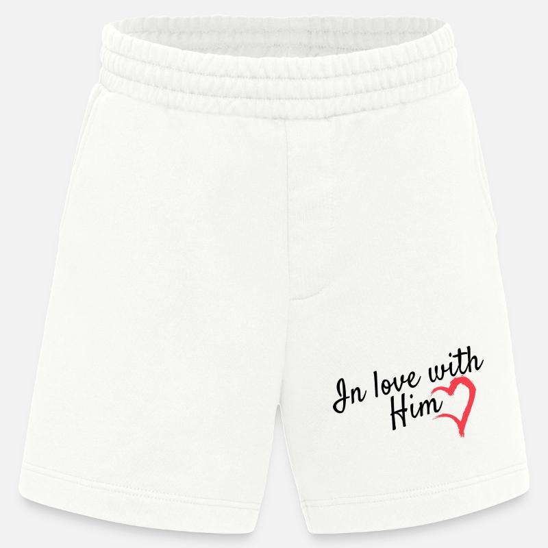 Dear partner look - Heavyweight Shorts - made by SPREAD  - OFF WHITE