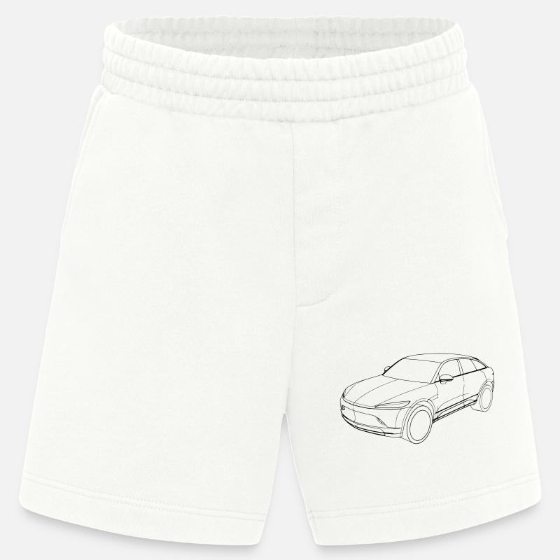 Mullen 5 - Short bio épais fabriqué en UE - OFF WHITE