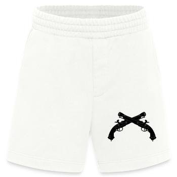 Piratenpistolen-Duell - Heavyweight Shorts - made by SPREAD  - OFF WHITE - Vorne