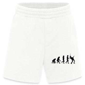 Evolution-Gitarrist - Heavyweight Shorts - made by SPREAD  - OFF WHITE - Vorne