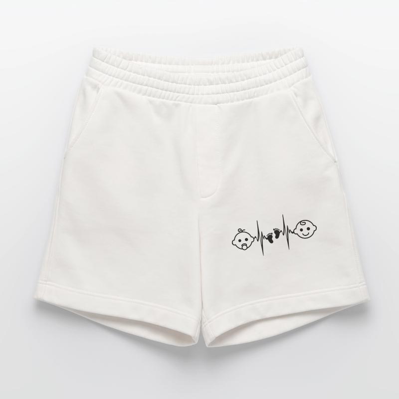 Baby Mädchen oder Junge Heavyweight Shorts - made by SPREAD 