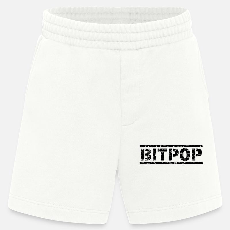 Bitpop - Heavyweight Shorts - made by SPREAD  - OFF WHITE