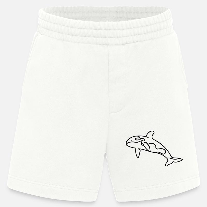 Killerwal - Orca - Heavyweight Shorts - made by SPREAD  - OFF WHITE