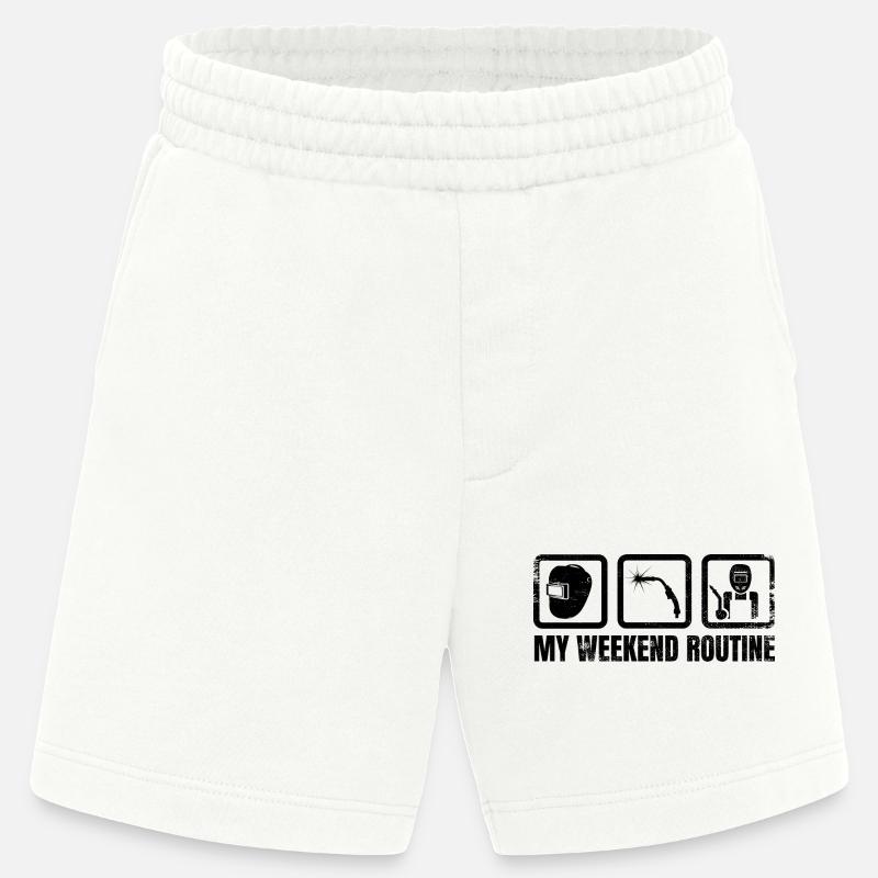 My weekend routine - Heavyweight Shorts - made by SPREAD  - OFF WHITE