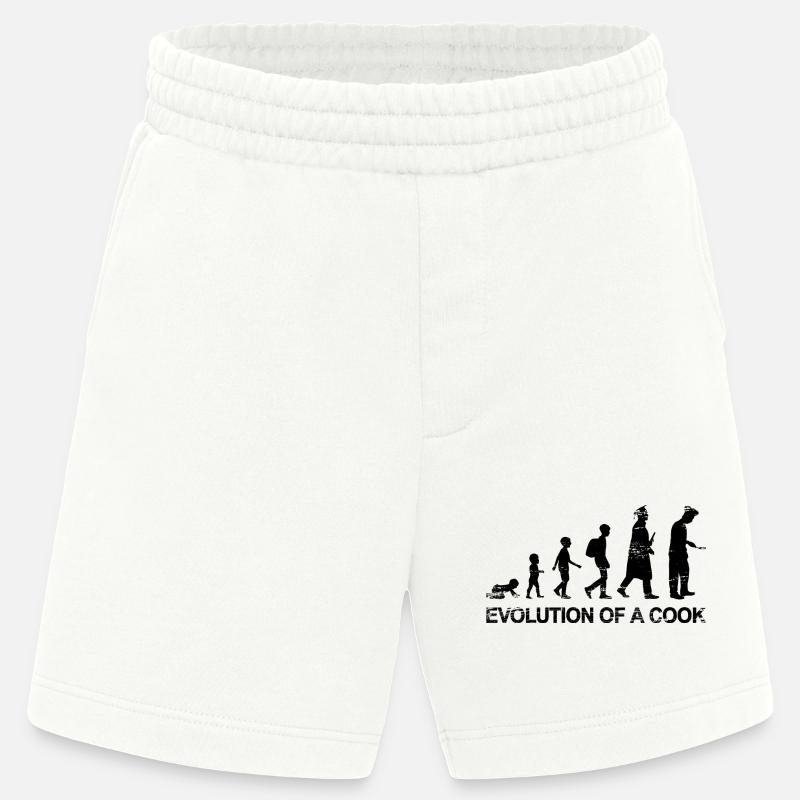 Koch Evolution - Heavyweight Shorts - made by SPREAD  - OFF WHITE