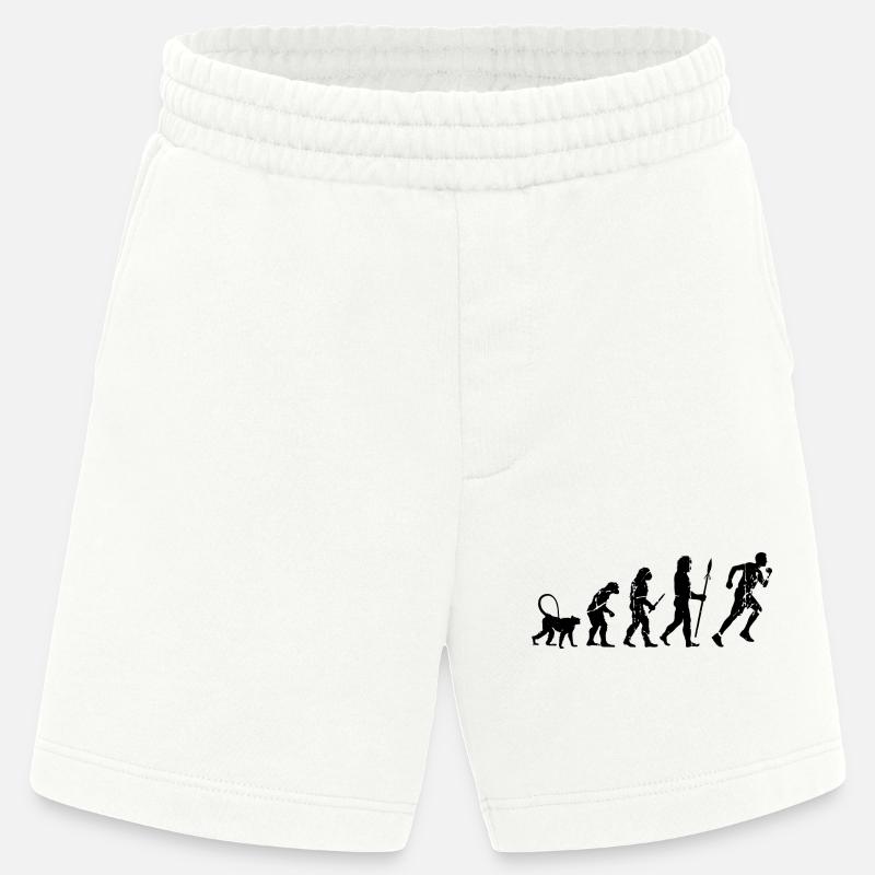 Entwicklung eines Läufers - Heavyweight Shorts - made by SPREAD  - OFF WHITE