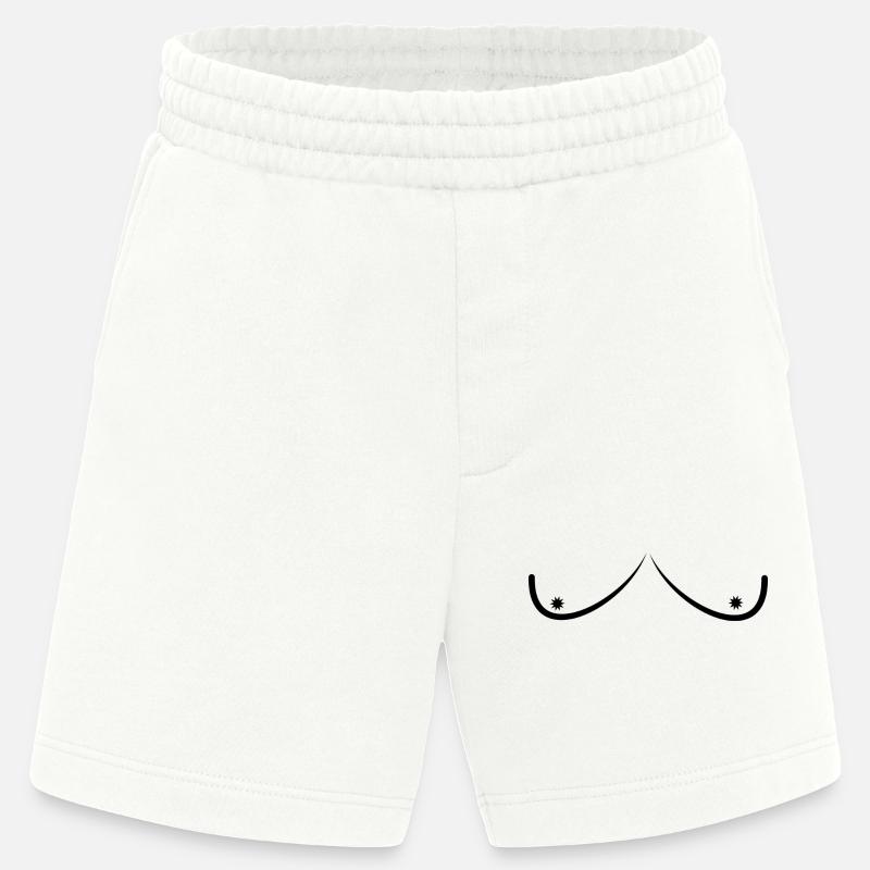 Tittis - Heavyweight Shorts - made by SPREAD - OFF WHITE