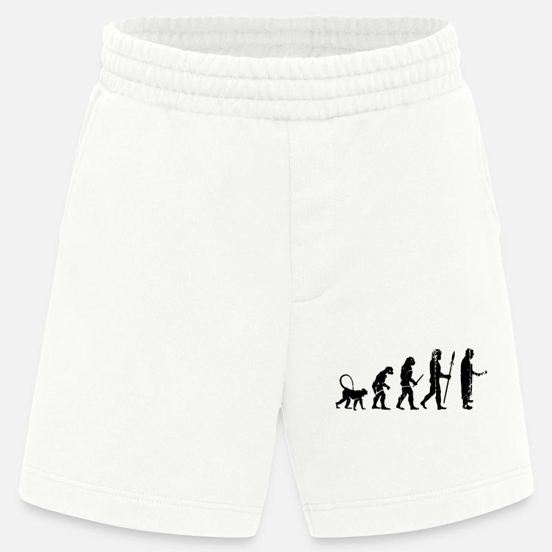 Évolution de Fleischer - Short bio épais fabriqué en UE - OFF WHITE