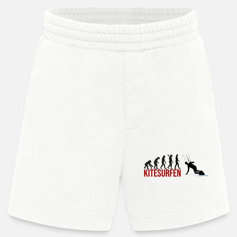 Evolution Kitesurfen - Heavyweight Shorts - made by SPREAD  - OFF WHITE