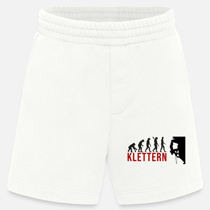 Ecolution Klettern - Heavyweight Shorts - made by SPREAD  - OFF WHITE