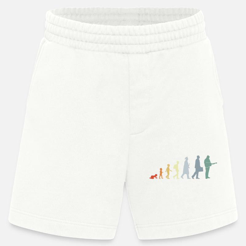 Évolution du guitariste - Short bio épais fabriqué en UE - OFF WHITE