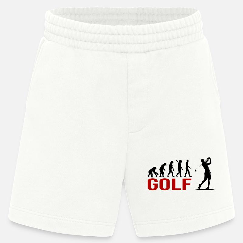 Evolution Golfsport - Heavyweight Shorts - made by SPREAD  - OFF WHITE