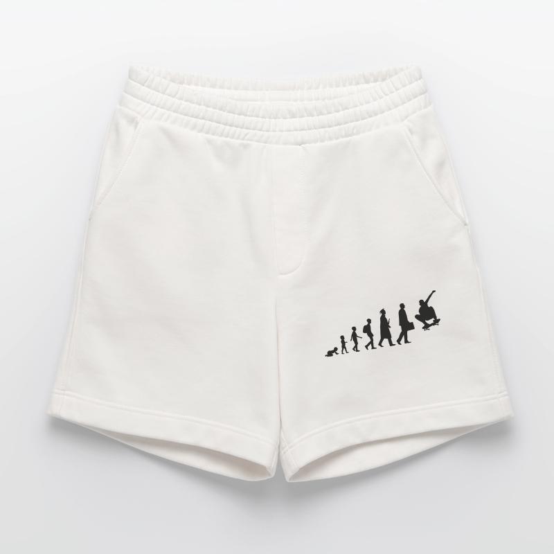 Skateboarder Evolution Heavyweight Shorts - made by SPREAD 
